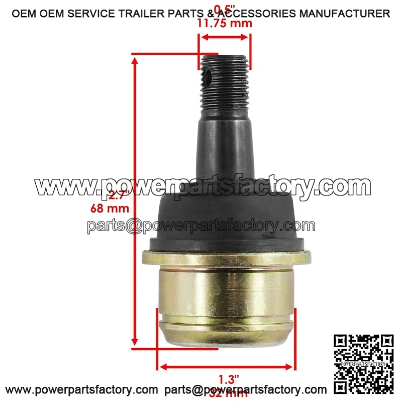 Honda TRX250EX Sportrax 2001 2002 2003-2008 4 Upper & Lower A-Arm Ball Joint - Image 2