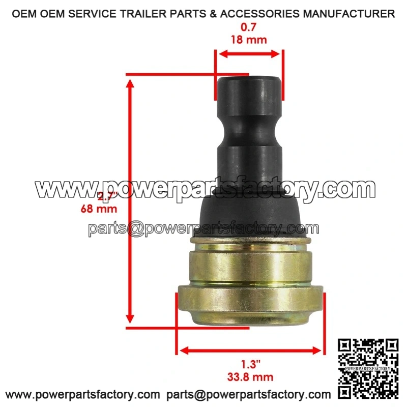 Polaris RZR XP 4 Turbo 2016-2021 Front Suspension Lower or Upper Ball Joint - Image 2