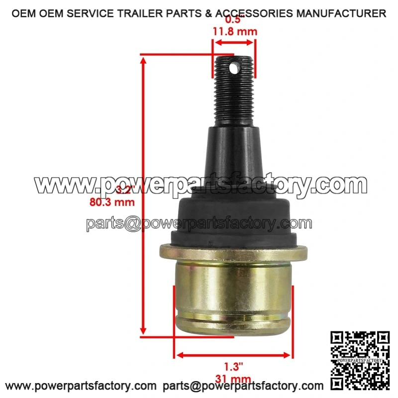 Ski-Doo Expedition 600 800 800R 2010-2019 Front A-Arm Lower Ball Joint - Image 2
