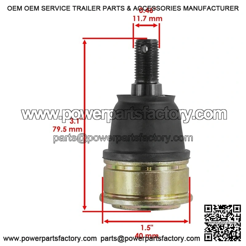 Honda 51355-HM8-005 Lower A-Arm Ball Joint - Image 2