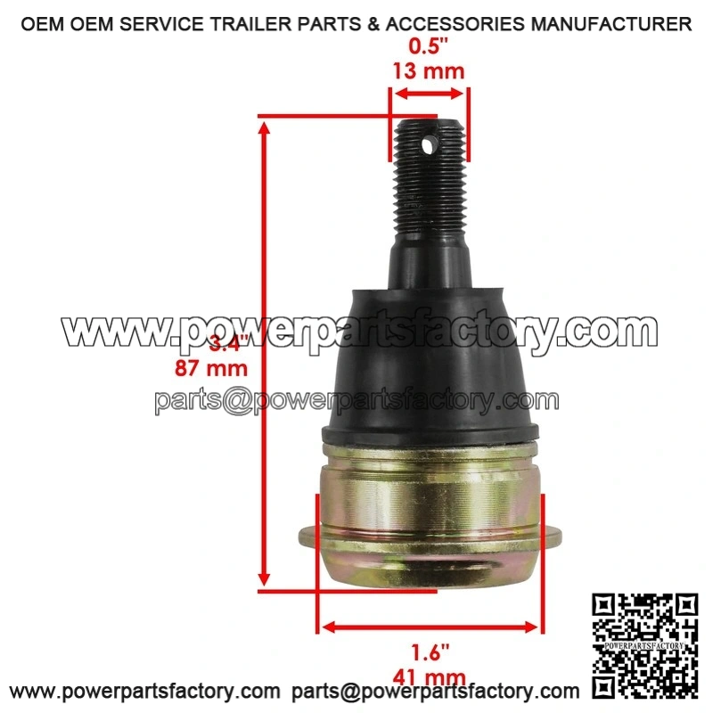 John Deere Xuv Gator 625I 825I Gas 2 Front Knuckle Lower Upper Ball Joint - Image 2