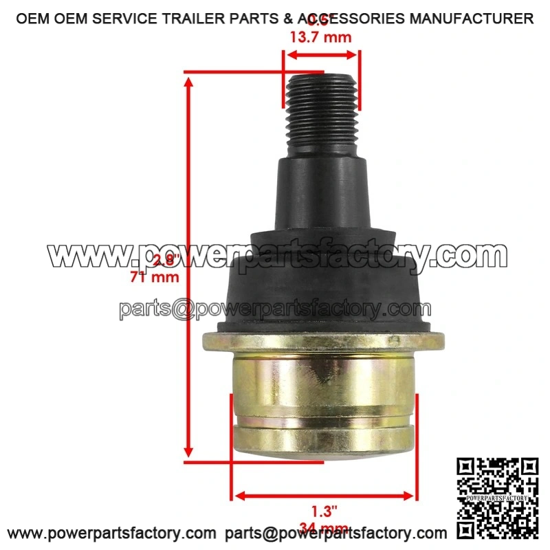 John Deere Xuv Gator 625 I 825 I Gas Front Knuckle Lower Upper Ball Joint - Image 3
