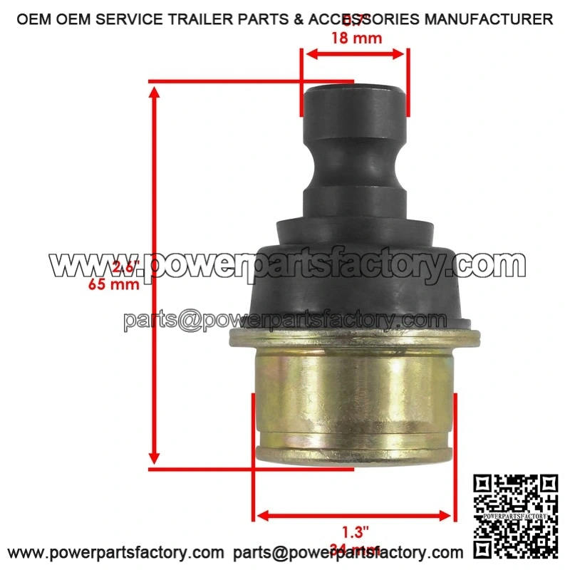 Can-Am 706201371 706202507 Front Suspension Upper Lower Ball Joint Lh Rh - Image 2