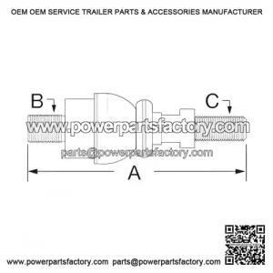 Ball Joint Fits Case-IH & Ford/New Holland Compact Tractors, PN:SBA334801531 (SBA334801531)