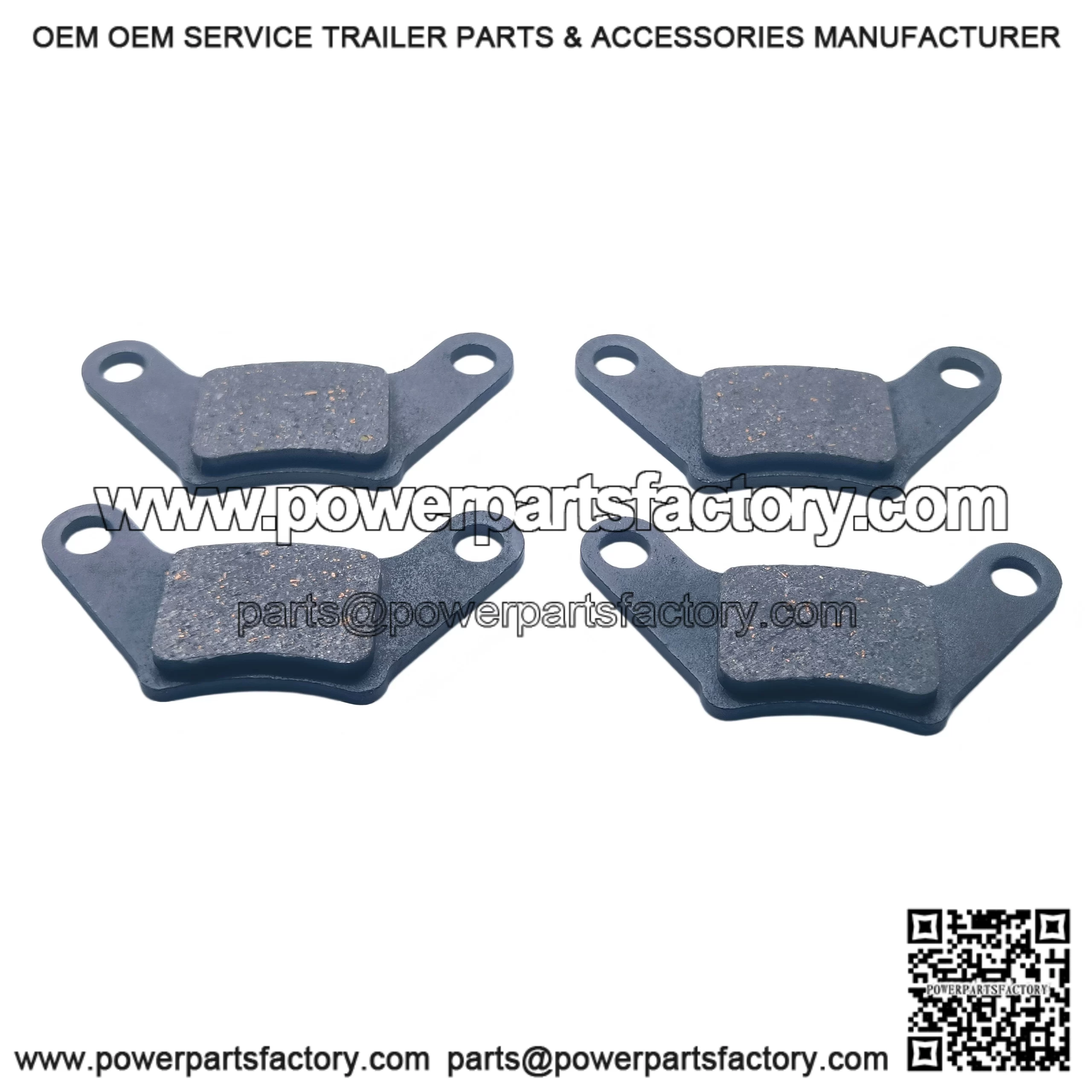 Set of 4 Rear Brake Pads for Casalini Models