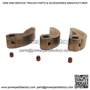 71.5 gram Clutch Weight with Set Screw - Set of 3 for Arctic Cat Snowmobile (0746-822)