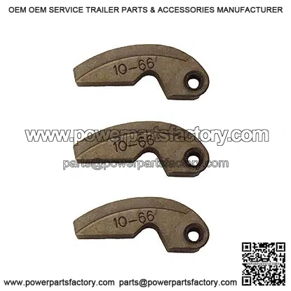 10-66 Gram Primary Drive Clutch Weights/Ramps - New OEM Set of 3 for Polaris