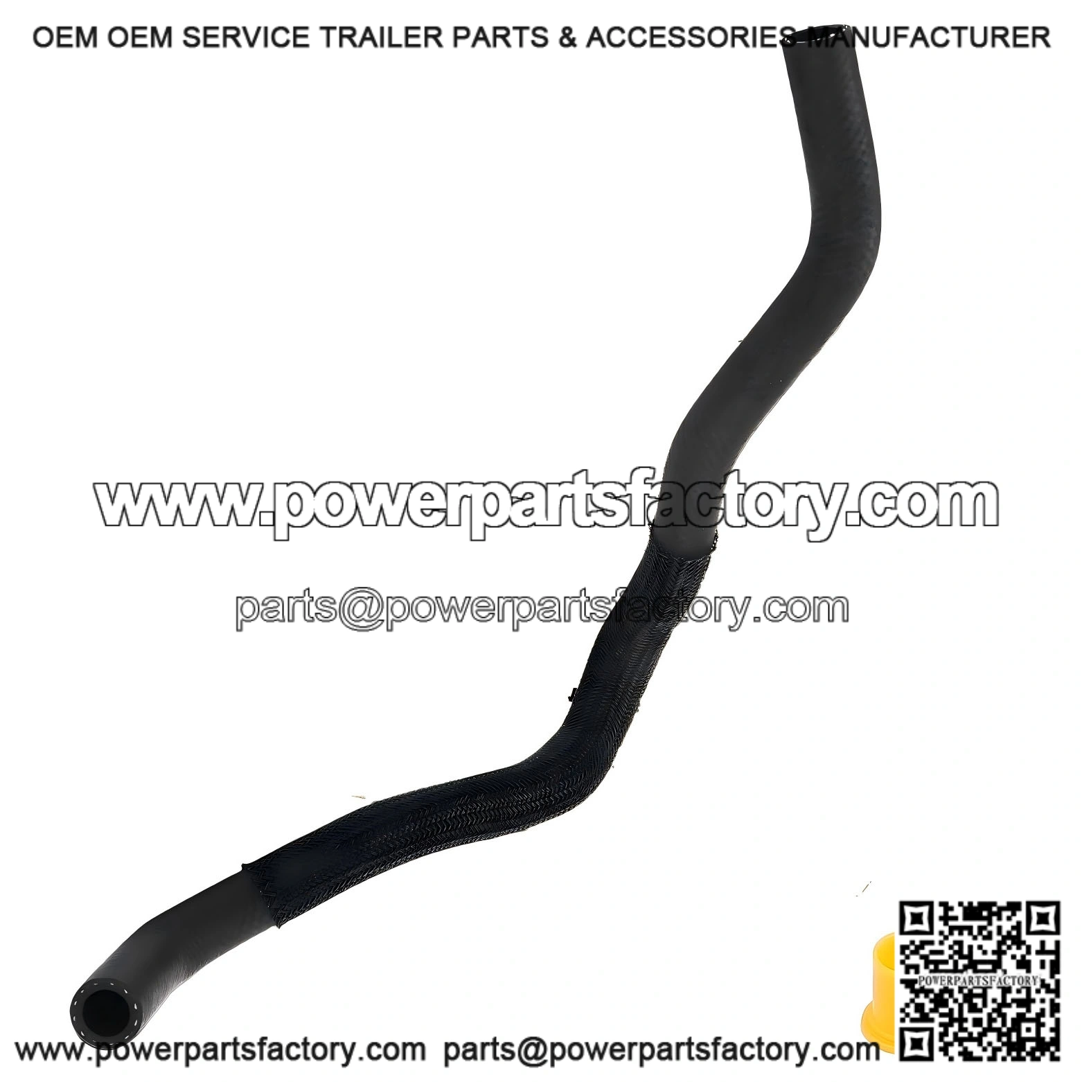 Power Steering Reservoir/Suction Line Hose Assembly for Toyota Corolla 2002-2007 & Matrix 2003-2008, 1.8L, Reservoir to Pump