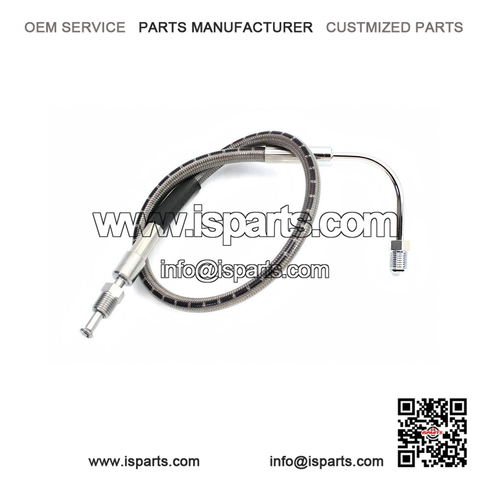 Stainless Steel 19" Front Brake Hose for Harley Davidson FX / FXE / FXEF / XLH / XLCH (1978-82)
