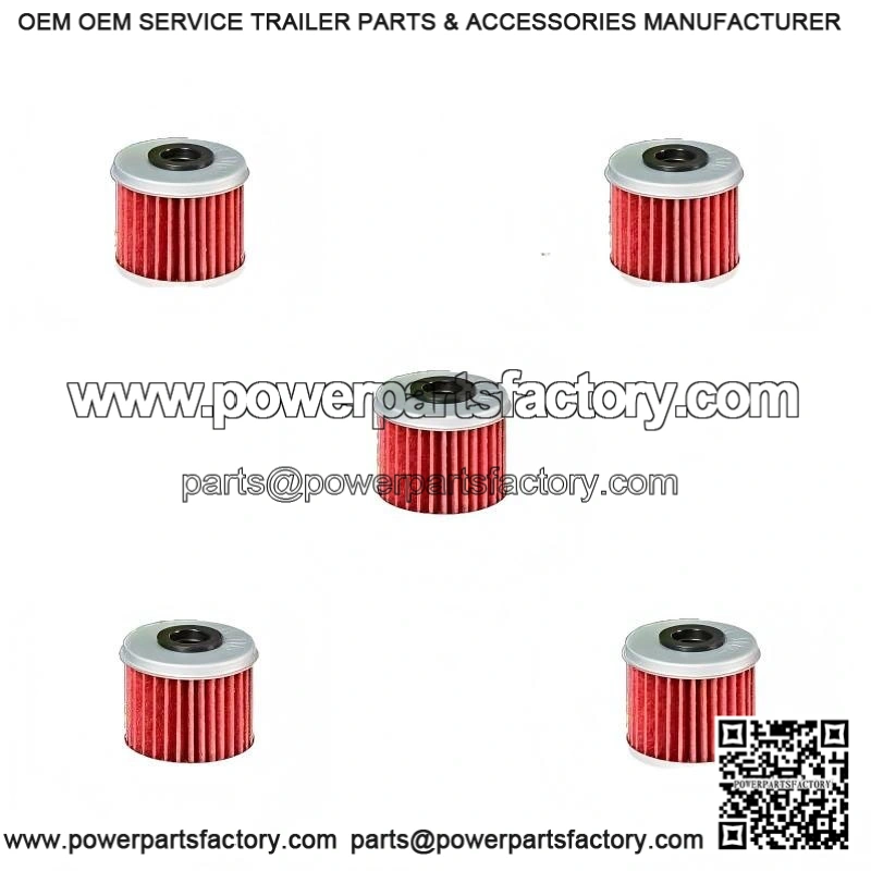 HiFlo Oil Filter HF116 ?C Pack of 5 for Honda CRF250R CRF250 250R