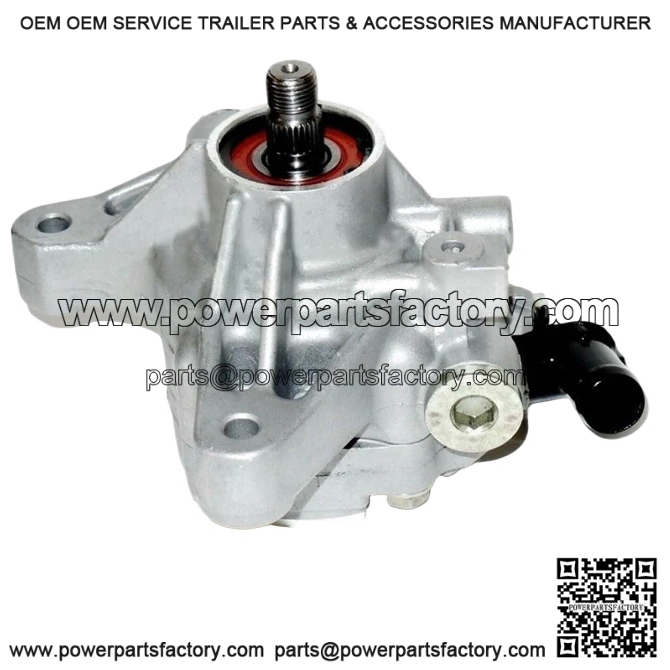 56110-RTA-003 Power Steering Pump Compatible with Acura RSX TSX CRV CR-V 2007-2011 RE1 RE2 RE4 and Honda Accord CM5 CM6 2006 2007