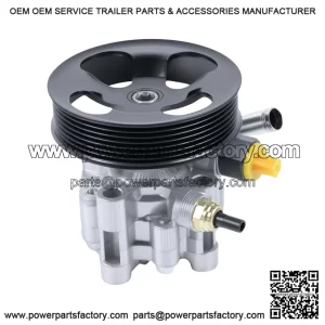 2.4L GAS DOHC Power Steering Pump w/ Pulley for 2002-2009 Toyota Camry Solara