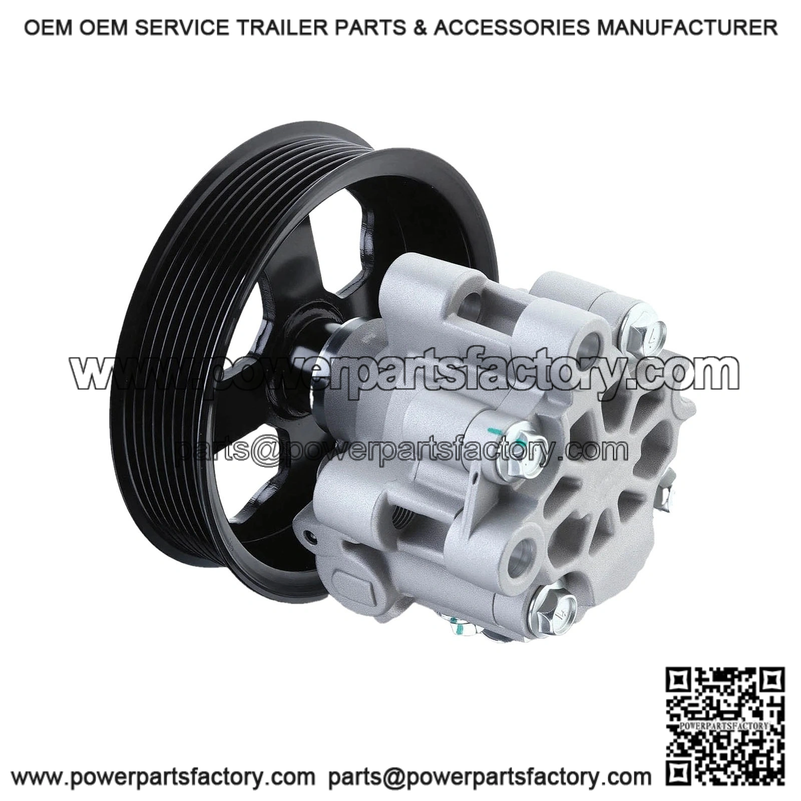 Power Steering Pump with Pulley for 5.7L Toyota Land Cruiser Lexus LX570