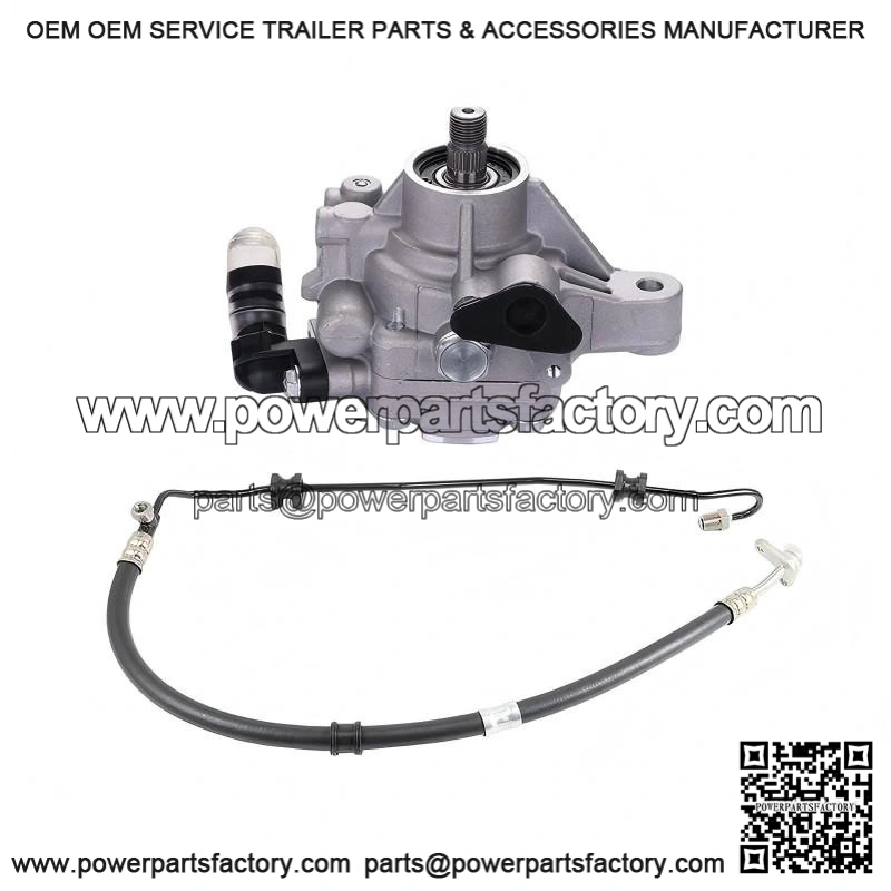 Power Steering Pump with Pressure Hose for 2007-2011 Honda CR-V DOHC
