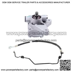 Power Steering Pump with Pressure Line Assembly for 1999-2004 Honda Odyssey