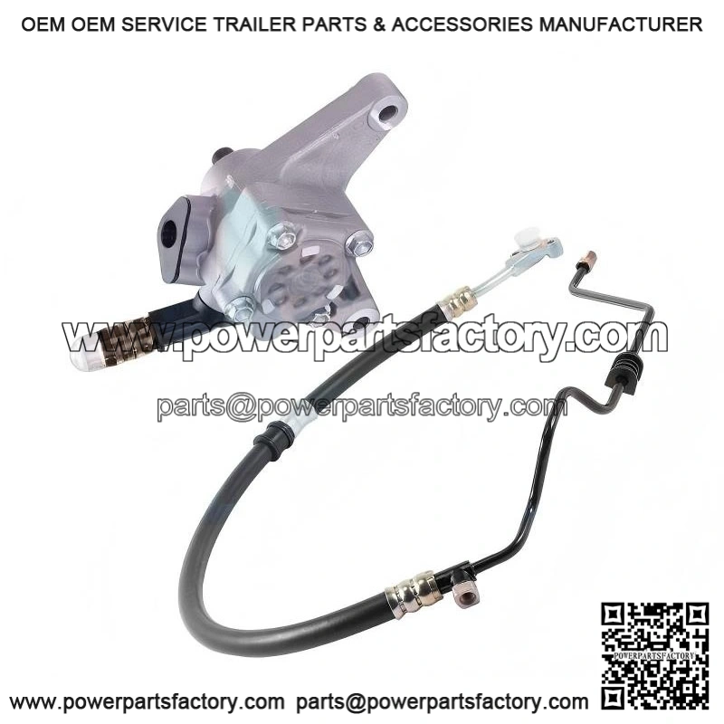 Power Steering Pump with Pressure Hose Assembly for 2008-2010 Honda Odyssey 3.5L