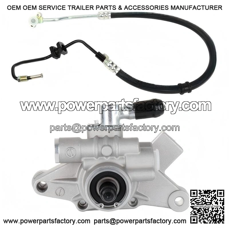 Power Steering Pump with Pressure Line Hose for 1997-2001 Honda CR-V 2.0L DOHC