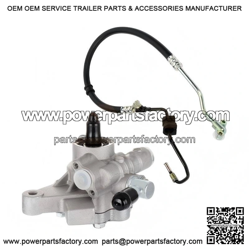 Brand New Power Steering Pump w/ Pressure Line Hose for 1997-2001 Honda CR-V 2.0L