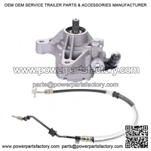 Power Steering Pump w/ Pressure Hose for 2002-2006 Honda CR-V 2.4L