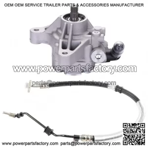 Power Steering Pump with Pressure Hose for 2002-2006 Honda CR-V 2.4L