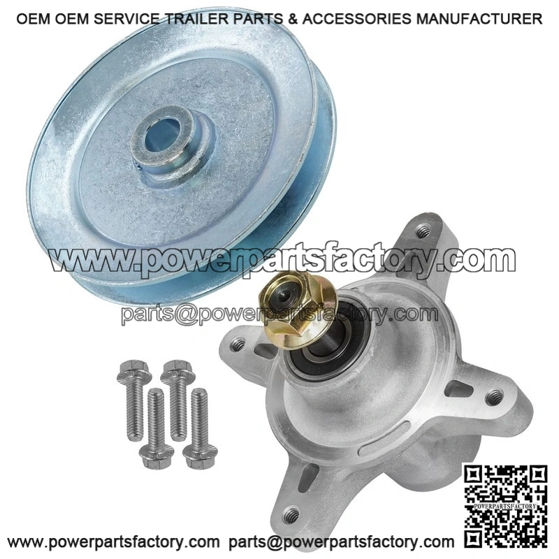42" Deck Spindle & Pulley for SS4225 SS4250 MX4250 MX4200 SW4200 TimeCutter - Image 3