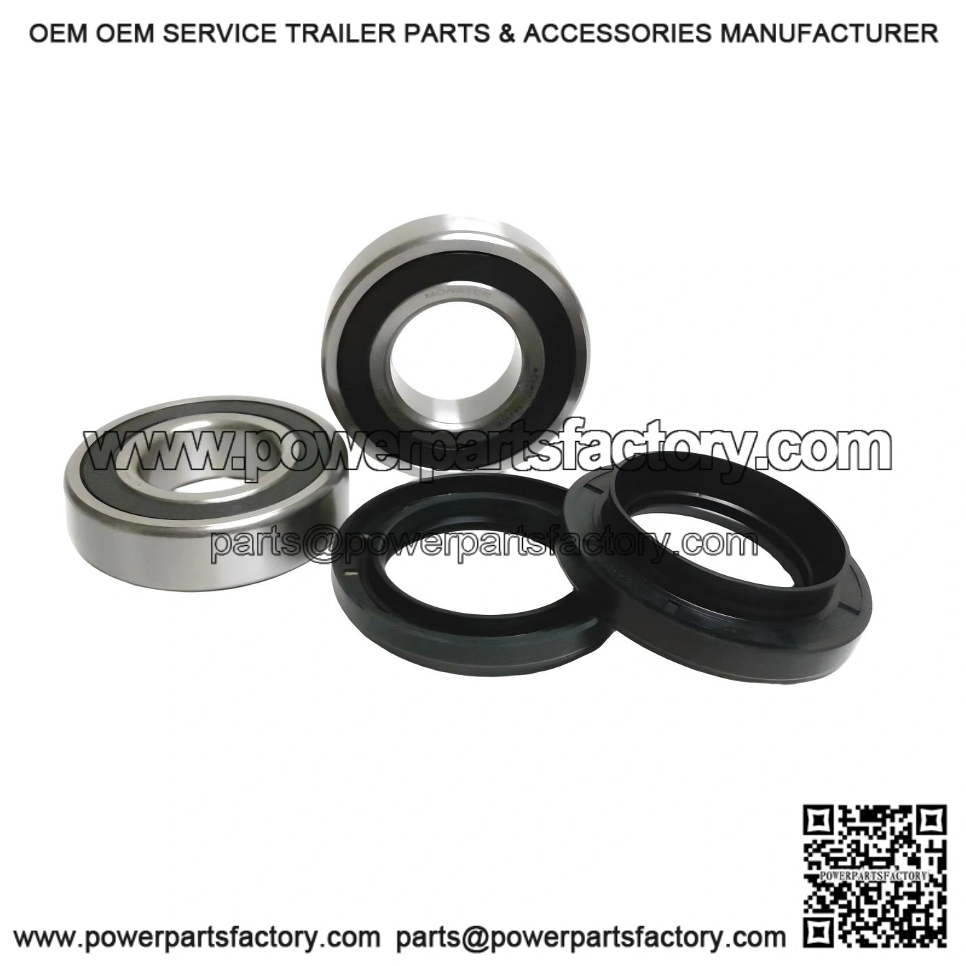Direct Fit Rear Wheel Bearing Kit ?C Compatible with Rhino 450 / 660 / 700, Part #93306-206Y2-00