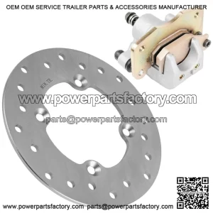 For Can-Am Outlander 800R / MAX 800R 2006-2008 Rear Brake Disc Rotor W/ Caliper