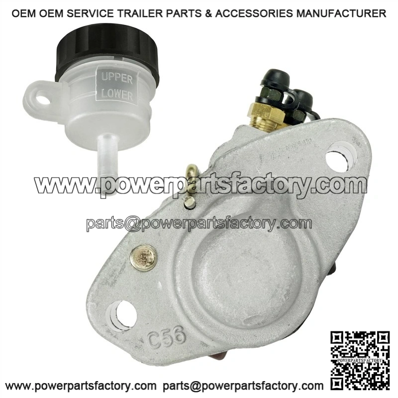 Rear Brake Caliper Pads Fluid Reservoir for Polaris Predator 500 LE 2003-2007 - Image 2