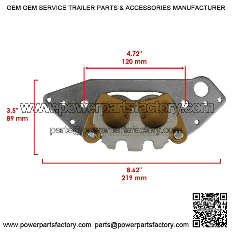 For Polaris RZR XP 1000 2014-2023 Front Left Brake Caliper - Image 2