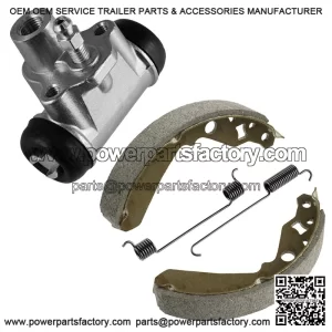 Front Brake Cylinder Left or Right with Brake Shoe for Kawasaki Mule 610 KAF400 2005-2009