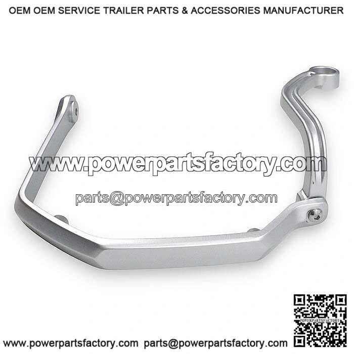 HANDLEBAR COVER BRACKET RIGHT SILVER SRT550SX SRT600SX