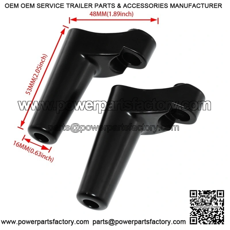 Front Turn Signal Mounts Relocation Kit ?C for Harley Sportster Iron 883 1200 88-22 - Image 2