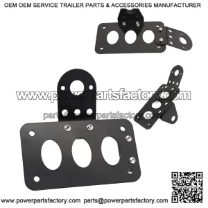 Side Mount License Plate Bracket Holder ?C for Harley Touring Road King