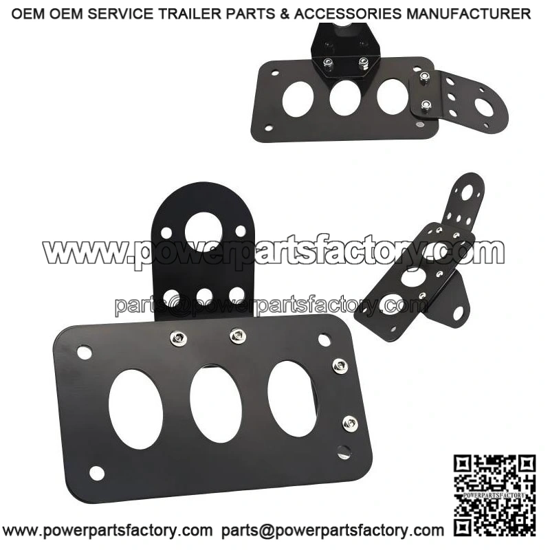 Side Mount License Plate Bracket Holder ?C for Harley Touring Road King