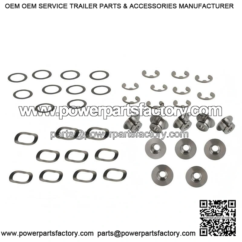 Titanium Alloy Brake Disc Bobbins Kit with Circlips ?C Universal for Motorcycles