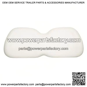 Standard White Seat Back for Club Car Golf Carts - OEM Part #103853122
