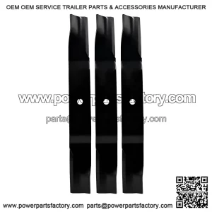 561163B 3-Blade Set ?C Fits 61" Bobcat Mowers, Replaces 112111-03, 438-0002-00, 50-3050, and 71440006