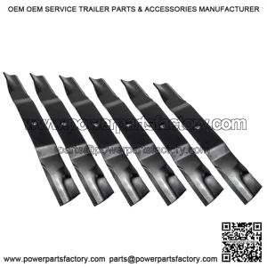 61" Mower Blade Set (6 Blades) ?C Compatible with Bobcat/Ransomes & Many More, Replaces 112111-03 and 438-0002-00