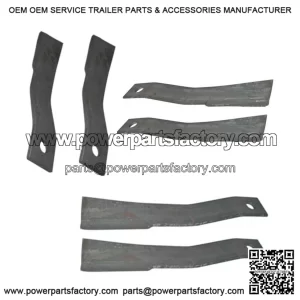 Rotary Cutter Lift Blade Set ?C Compatible with Bush Hog Flex Wing Cutters 7555, 7556BH, and 11150