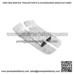 3?PIECE ALUMINIUM CHECKER PLATE SET ?C For Vespa PX80?200, PE, Lusso 1998