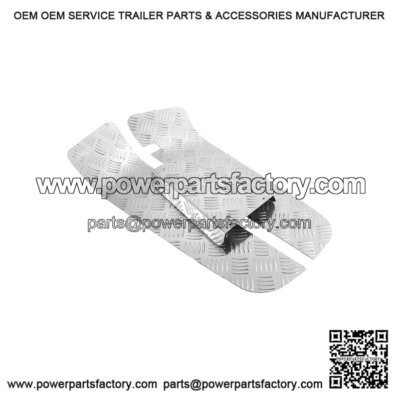 3?PIECE ALUMINIUM CHECKER PLATE SET ?C For Vespa PX80?200, PE, Lusso 1998