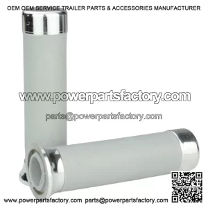 Grey Handlebar Grips for Vespa PX, T5 & LML Star.