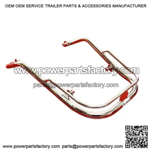 Chrome Front Bumper Bar for VESPA PX, PE, T5 CLASSIC & LML STAR (1977-2011).