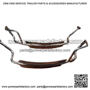 Chrome Side Crash Bars, Vespa PX T5