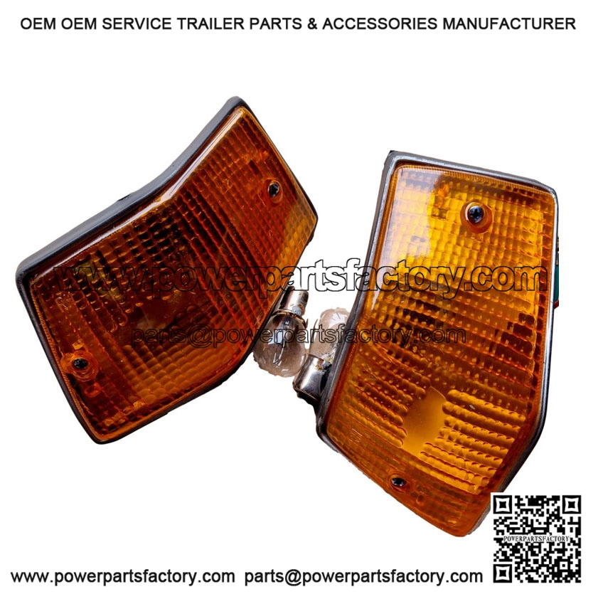Orange Rear Indicator Lenses for Vespa PX, LML & T5 ?C slight paint flaw ?C clearance sale.