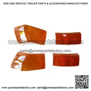Brand New Set of Signal Light Lenses for Vespa VNX, VLX, VSX, PX & Stella.