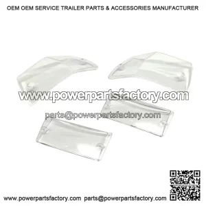 Clear Lexus-Style Front & Rear Indicator Lens Set (Left/Right) for VESPA PX, PE & T5.