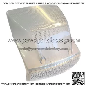 Clear White Rear Light Lamp Lens for Vespa PX 125/150/200 Disc Model.