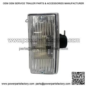 Clear Front Right Hand Side Indicator for Piaggio Vespa PX & T5.