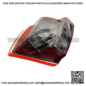 Smoked Rear Brake Light Unit with Bulbs for VESPA PX DISC 125/150/200 (1998-2005).